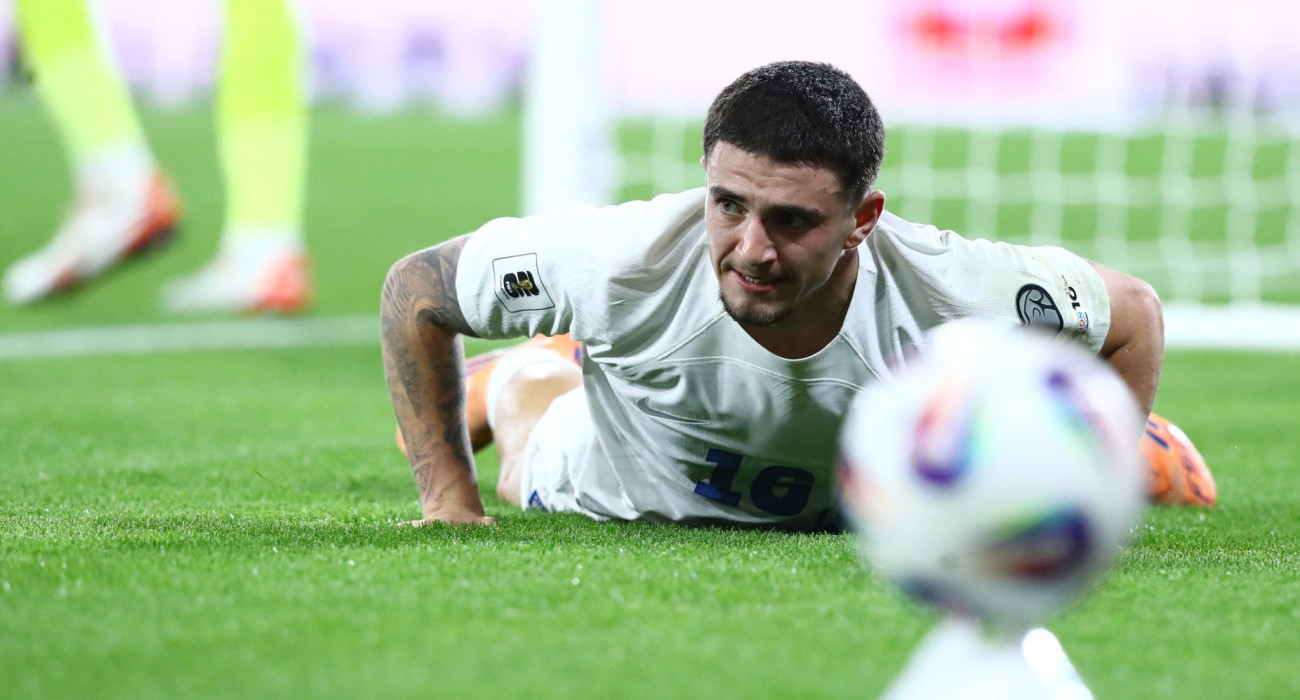 Ο Χρήστος Ζαφείρης με την εθνική Ελλάδας / Πηγή: Eurokinissi