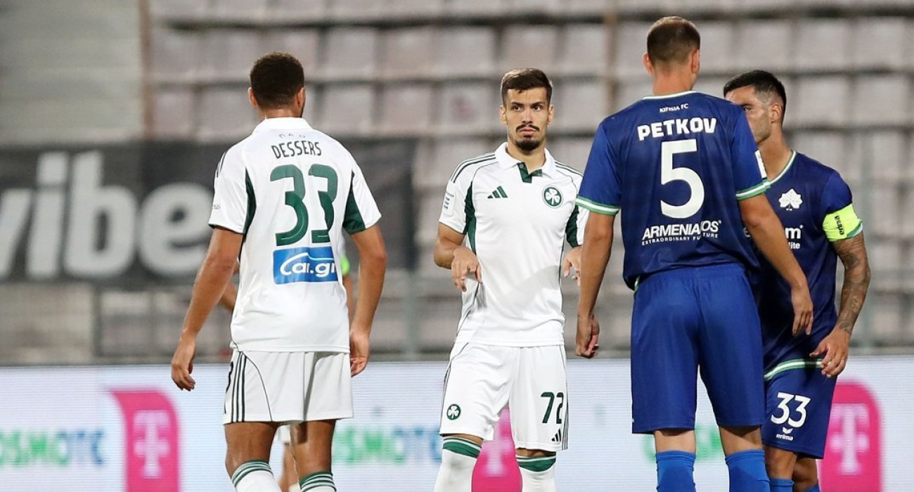 Οι Σίριλ Ντέσερς και Μίλος Πάντοβιτς σε αγώνα του Παναθηναϊκού / Πηγή: InTime