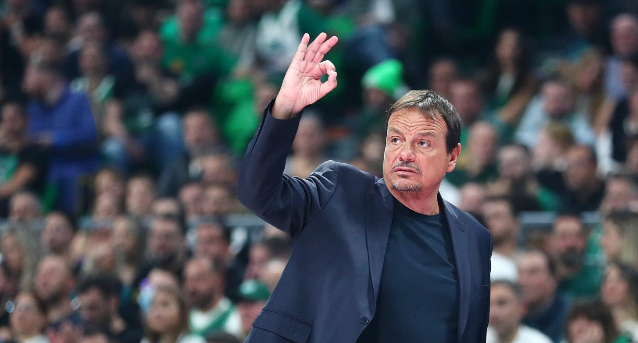 Ο Εργκίν Αταμάν στην αναμέτρηση του Παναθηναϊκού με την Βιλερμπάν / Πηγή: InTime