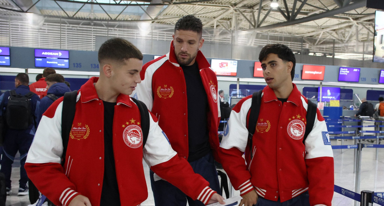 Αναχώρησε για Βαρκελώνη ο Ολυμπιακός / Πηγή: Intime