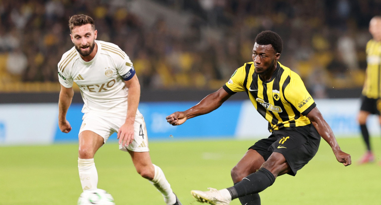 Το γκολ του Κοϊτά στο ΑΕΚ-Αμπερντίν / Πηγή: Intime