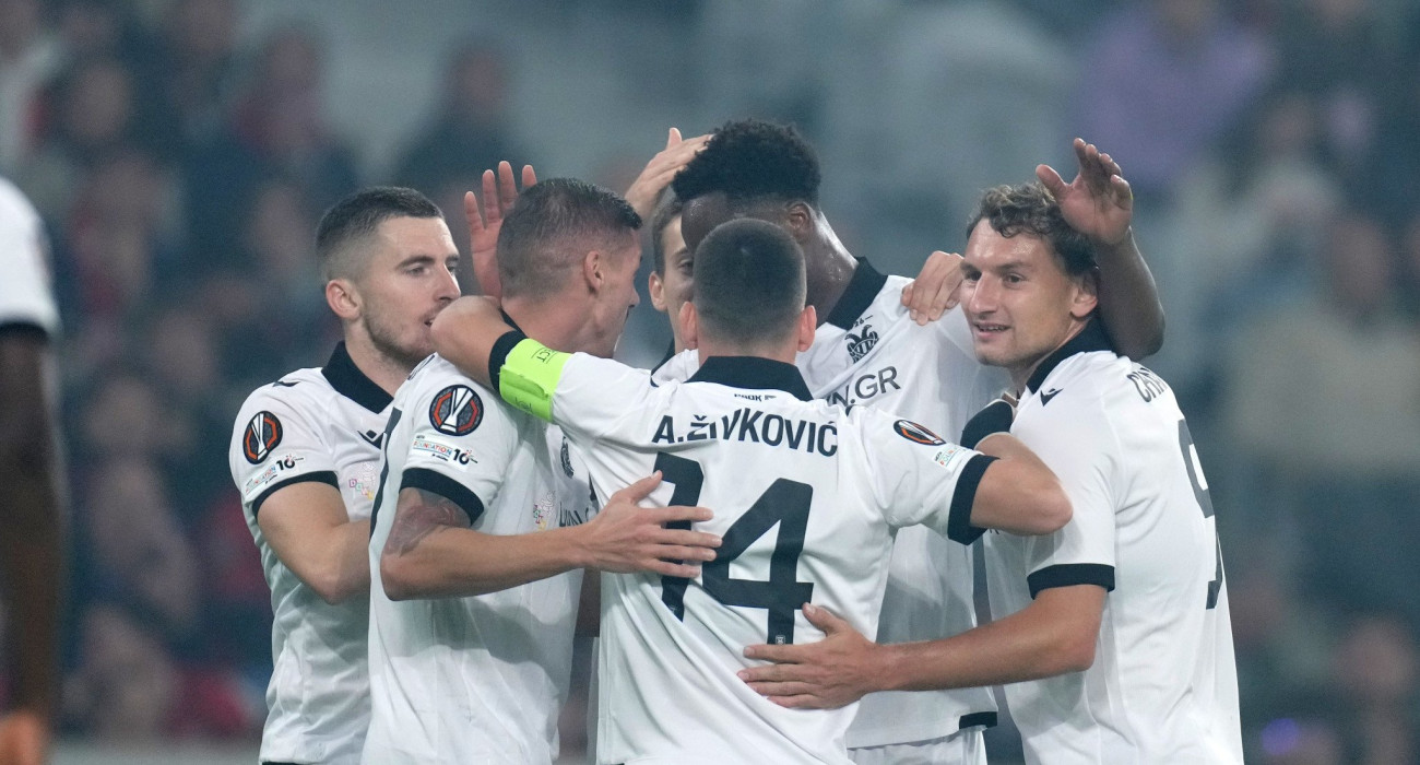 Οι παίκτες του ΠΑΟΚ πανηγυρίζουν / Πηγή: Intime