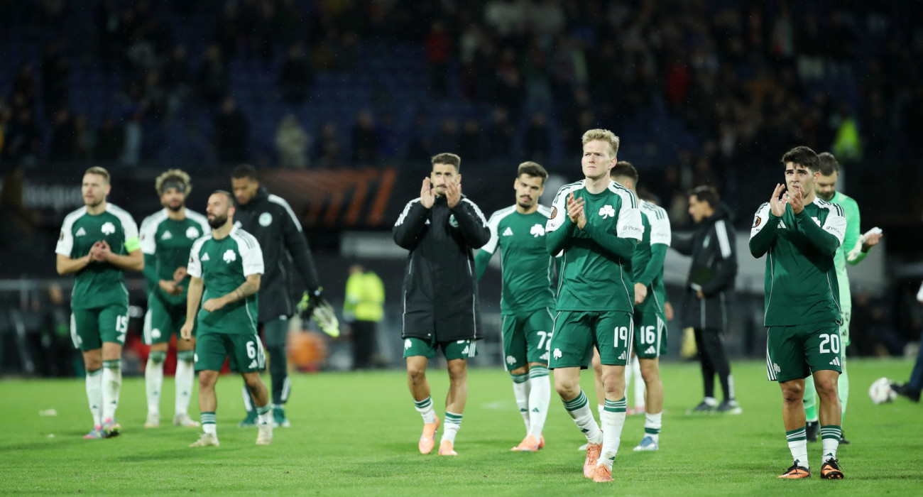 Οι παίκτες του Παναθηναϊκού / Πηγή: Intime