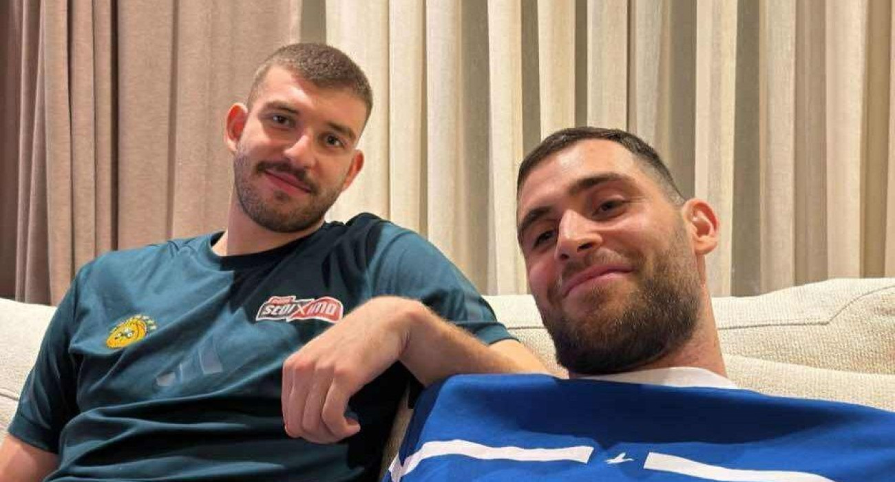 Ο Νίκος Ρογκαβόπουλος στο πλευρό του Γιώργου Παπαγιάννη / Instagram