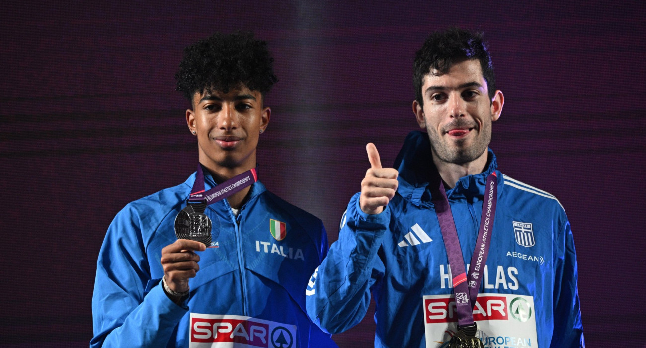 Ο Ματία Φουρλάνι μαζί με τον Μίλτο Τεντόγλου / Πηγή: Eurokinissi