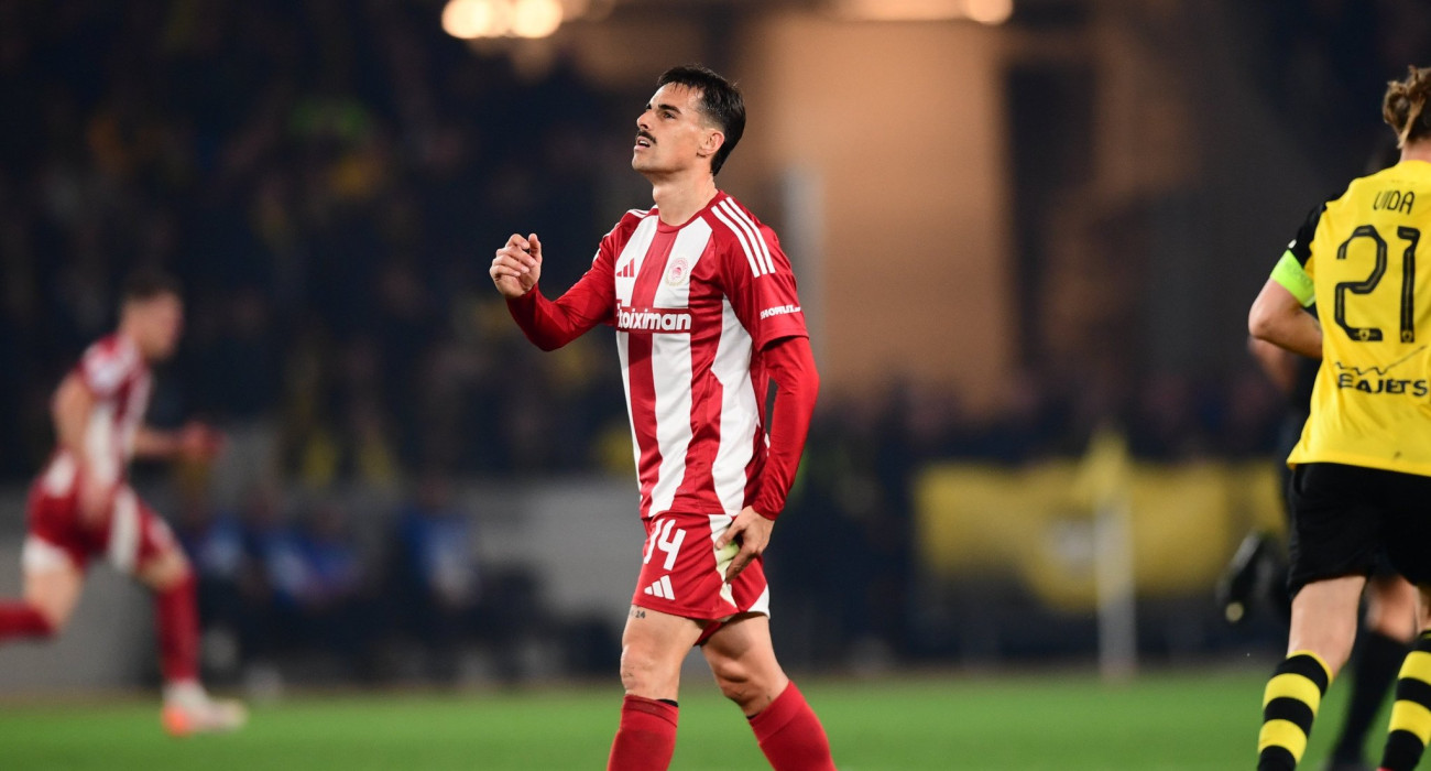 Ο Ντάνι Γκαρθία με τον Ολυμπιακό / Πηγή: Eurokinissi