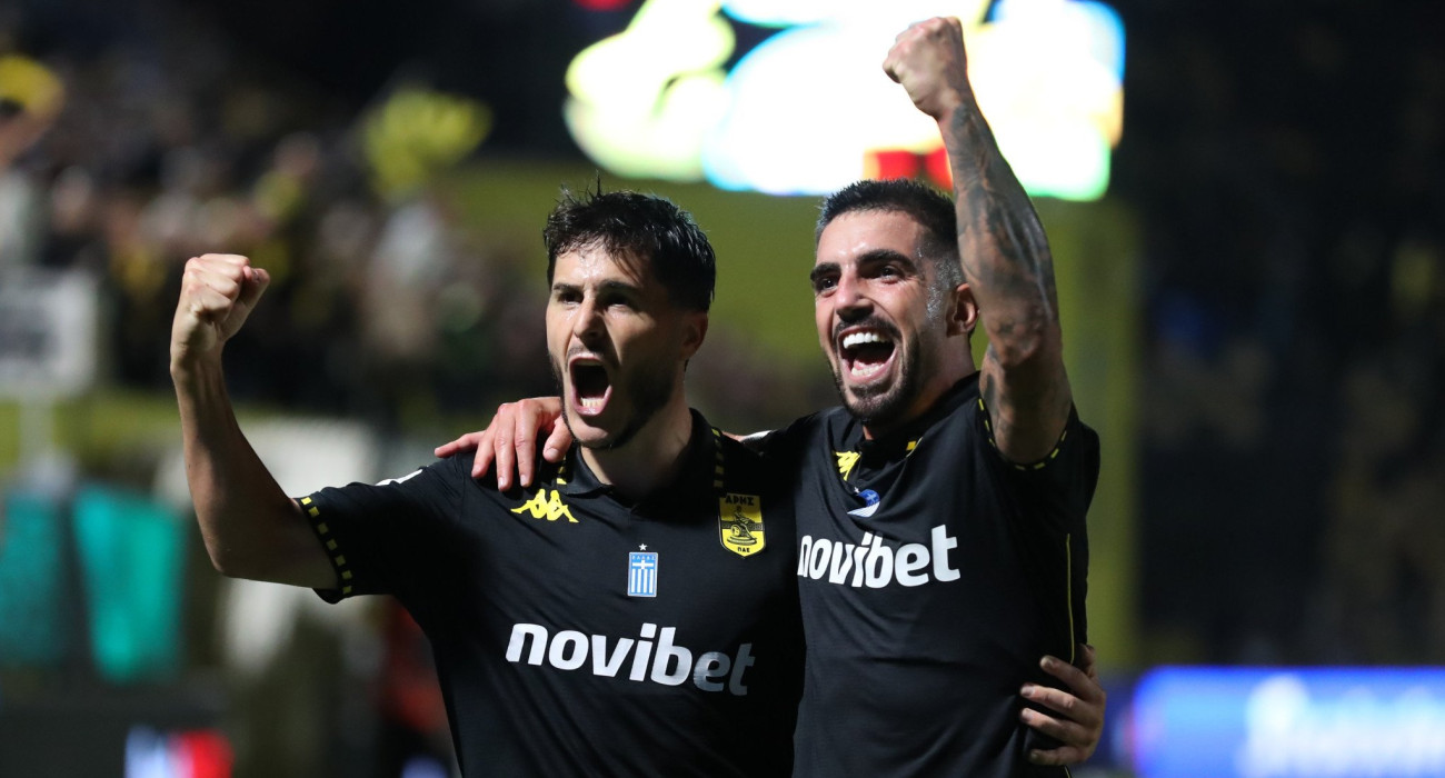 Μόντσου και Τεχέρο πανηγυρίζουν/ Πηγή: Eurokinissi