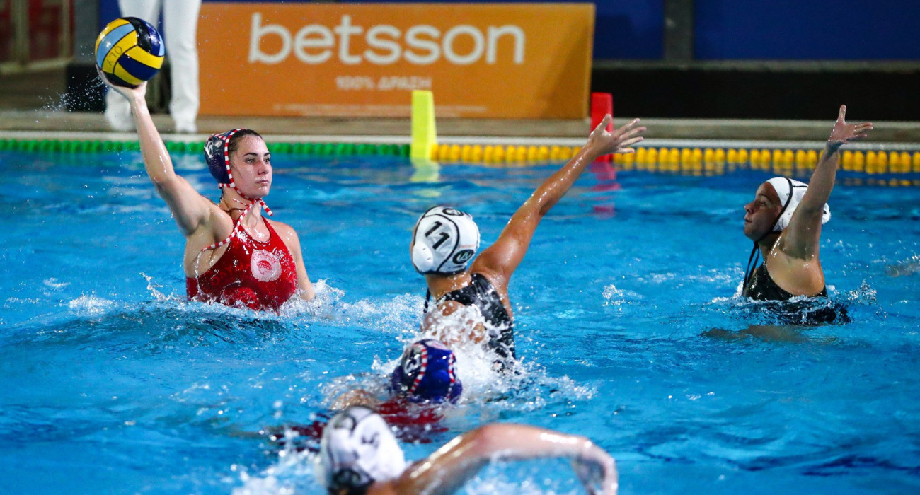 Φάση από τον αγώνα του Ολυμπιακού με τον Άλιμο ΝΑΣ / Πηγή: Eurokinissi