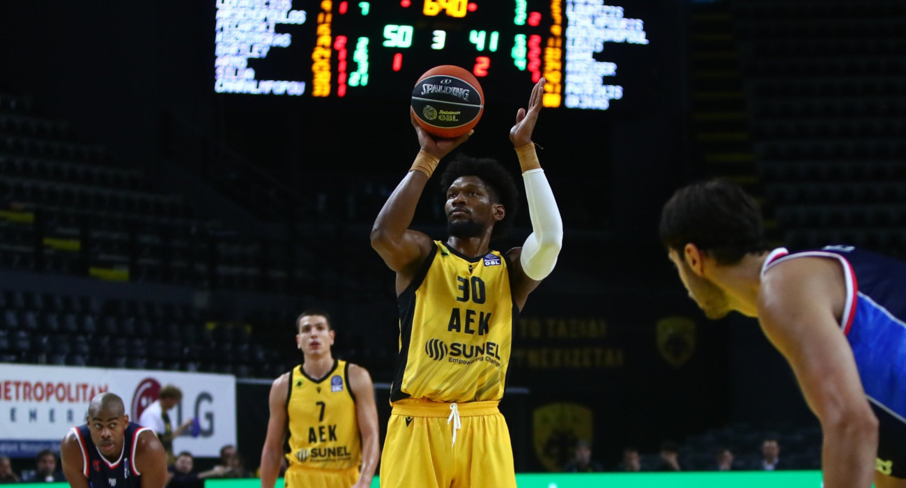 MVP της 2ης αγωνιστικής στην Stoiximan GBL ο Κρις Σίλβα της ΑΕΚ