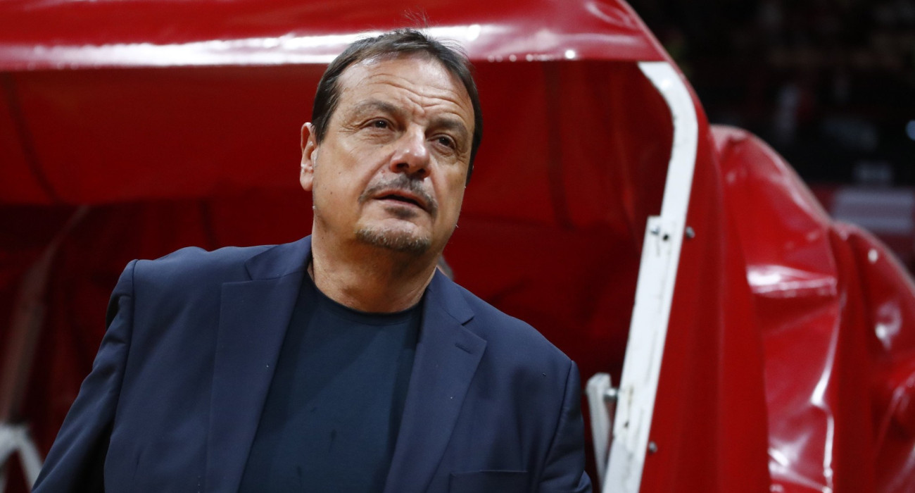 Ο Εργκίν Αταμάν στο ΣΕΦ / Πηγή: Eurokinissi