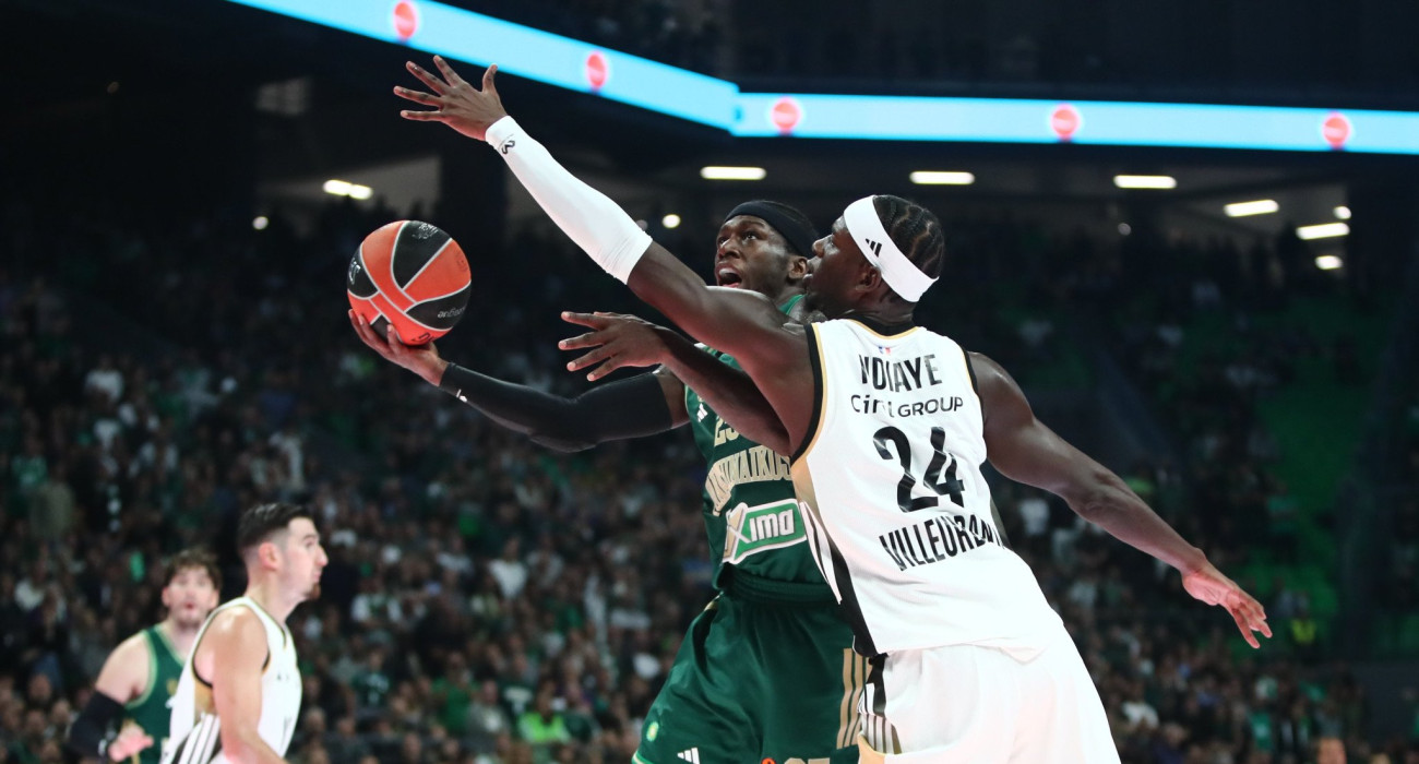 Στιγμιότυπο με πρωταγωνιστή τον Ναν στο Παναθηναϊκός-Βιλερμπάν / Πηγή: Eurokinissi