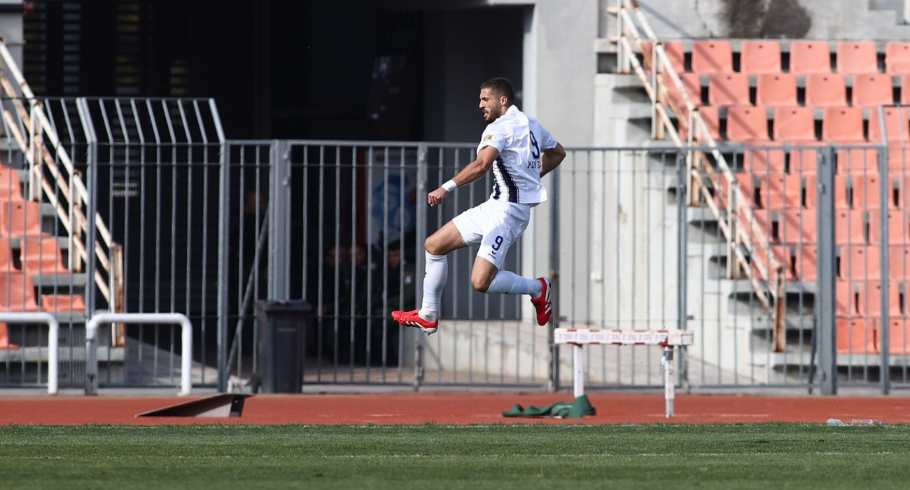 Ο Κρίστιαν Κούστα πανηγυρίζει / Πηγή: Eurokinissi