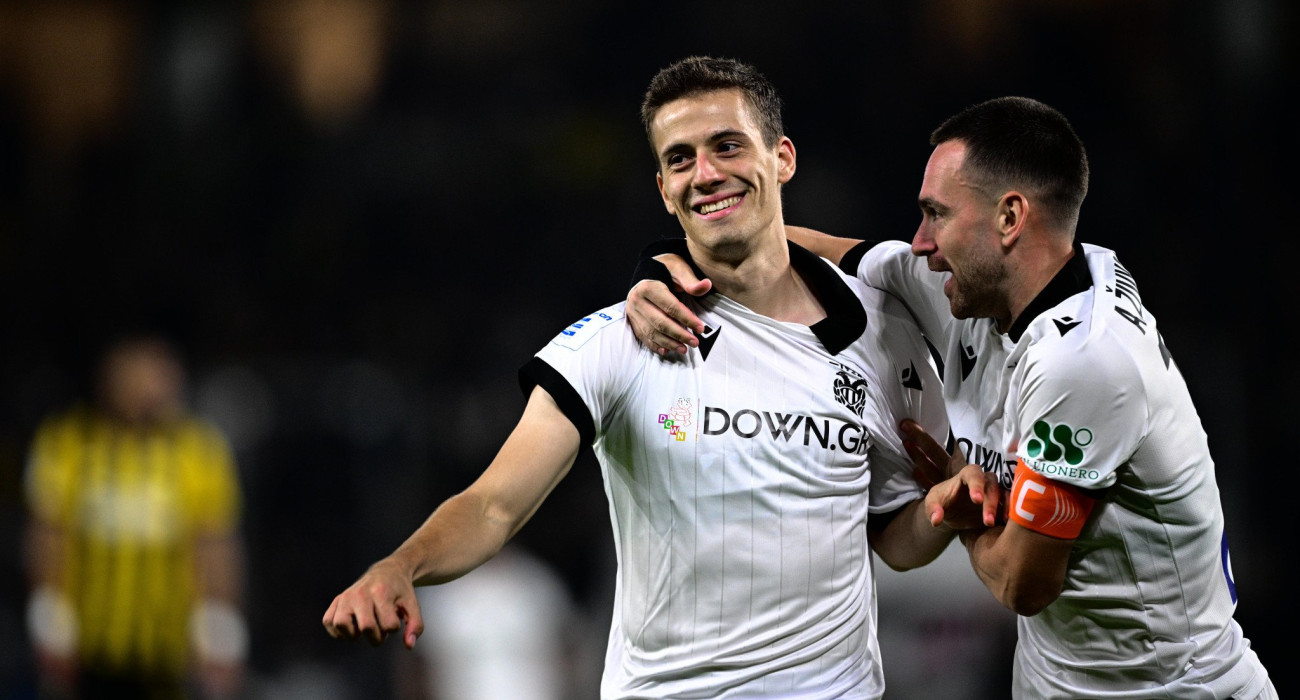 Ο Γιάννης Κωνσταντέλιας πανηγυρίζει /Πηγή: Eurokinissi