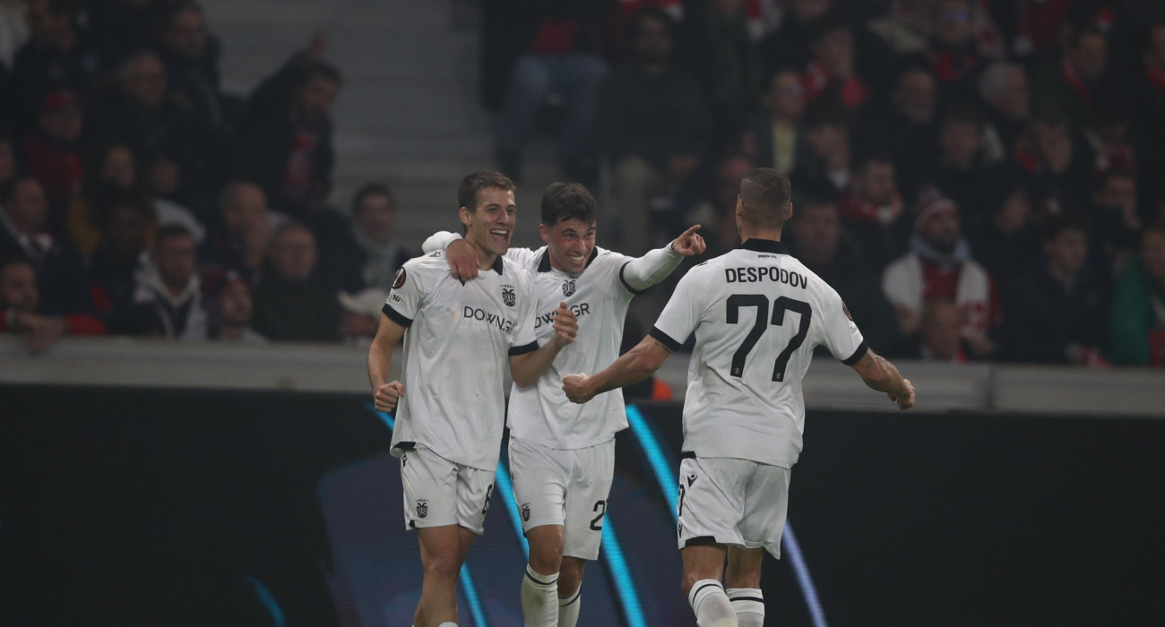 Οι παίκτες του ΠΑΟΚ πανηγυρίζουν το τρίτο γκολ της ομάδας τους / Πηγή: Eurokinissi