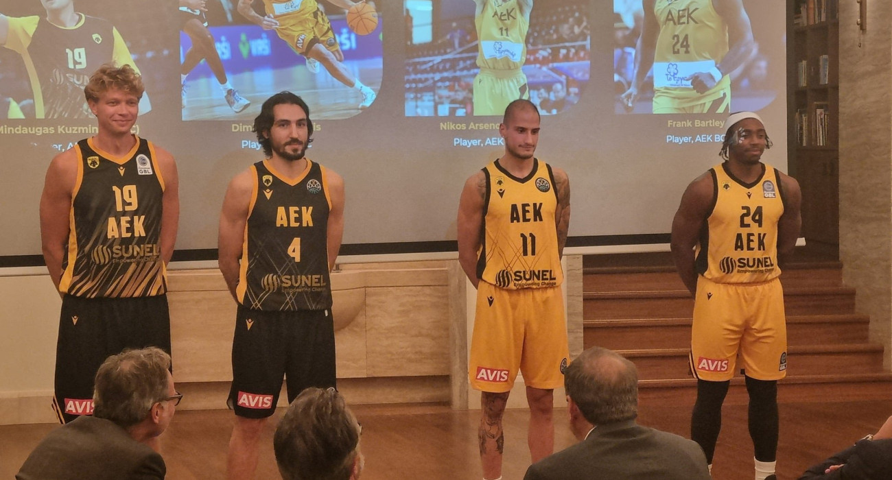 Αυτές είναι οι φανέλες της ΑΕΚ για τη σεζόν 2025/2026
