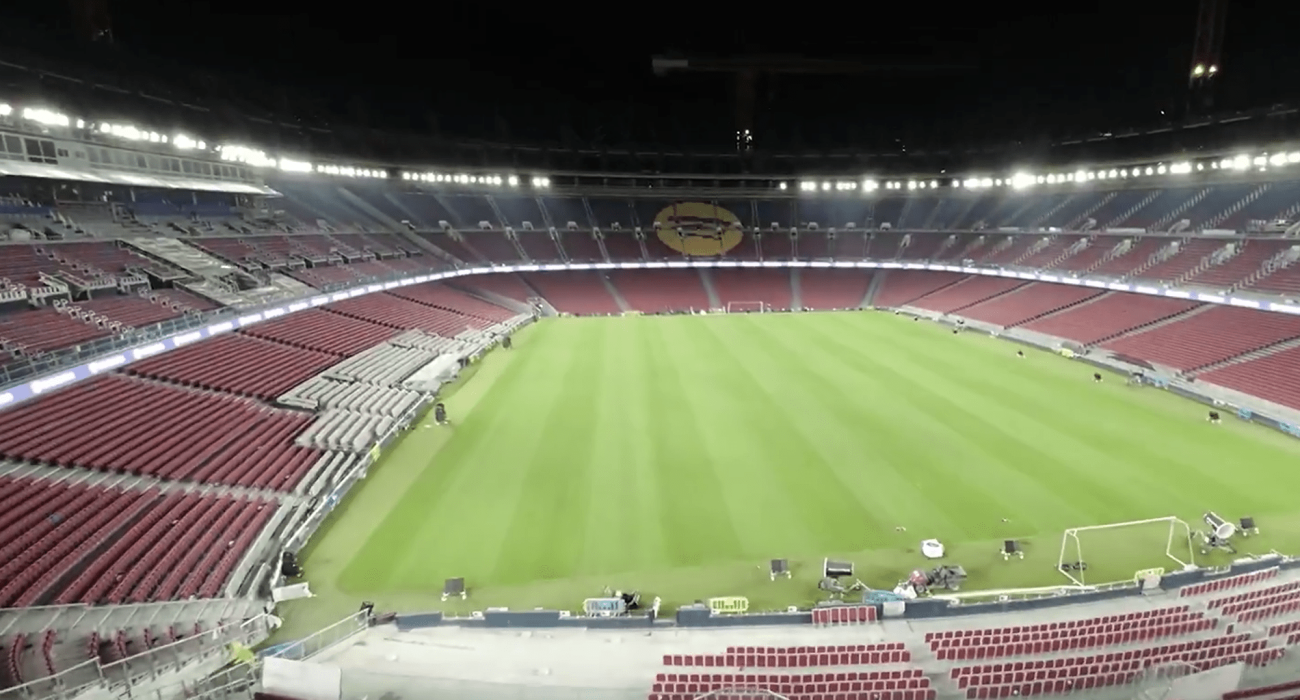 Το «Καμπ Νόου» της Μπαρτσελόνα / Screenshot