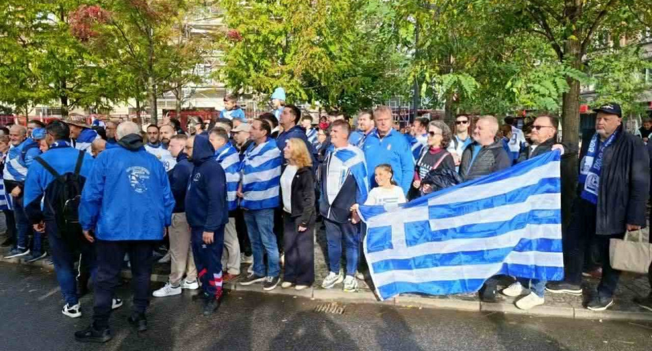 Βροντερό παρών από φιλάθλους της Εθνικής Ελλάδας στη Δανία