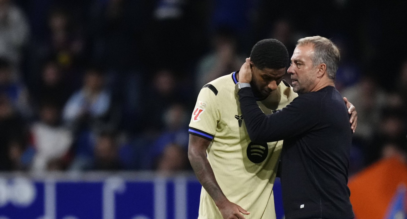 Ο Χάνσι Φλικ με τον Μάρκους Ράσφορντ / Πηγή: Imago