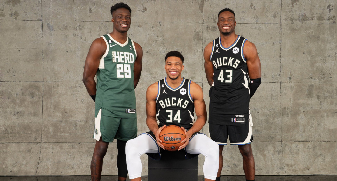 Τα αδέρφια Αντετοκούνμπο στην πρώτη... κοινή παράσταση τους, Πηγή: NBAE via Getty Images/Ideal Images