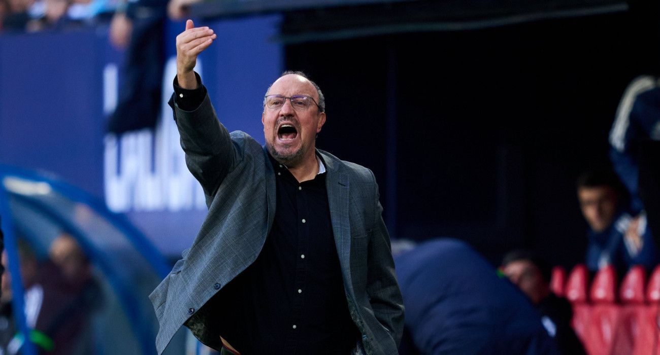 Ο Ράφα Μπενίτεθ όταν ήταν προπονητής στη Θέλτα / Photo by Juan Manuel Serrano Arce/Getty Images