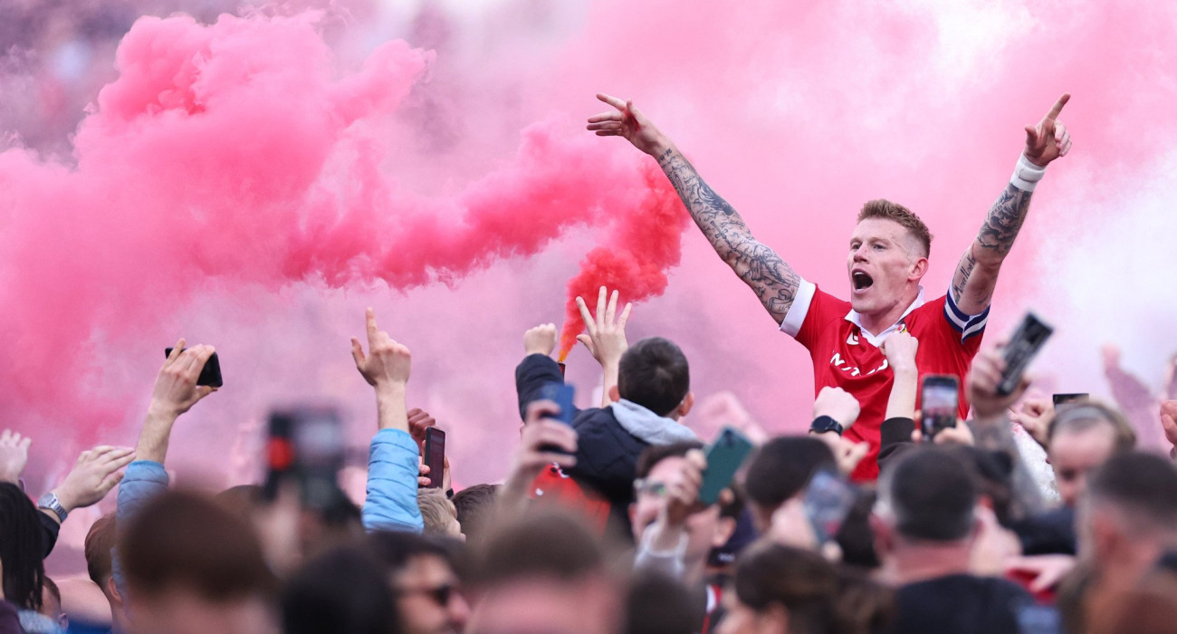 Ο Τζέιμς ΜακΚλιν της Ρέξαμ / Πηγή: Robbie Jay Barratt - AMA / Getty Images