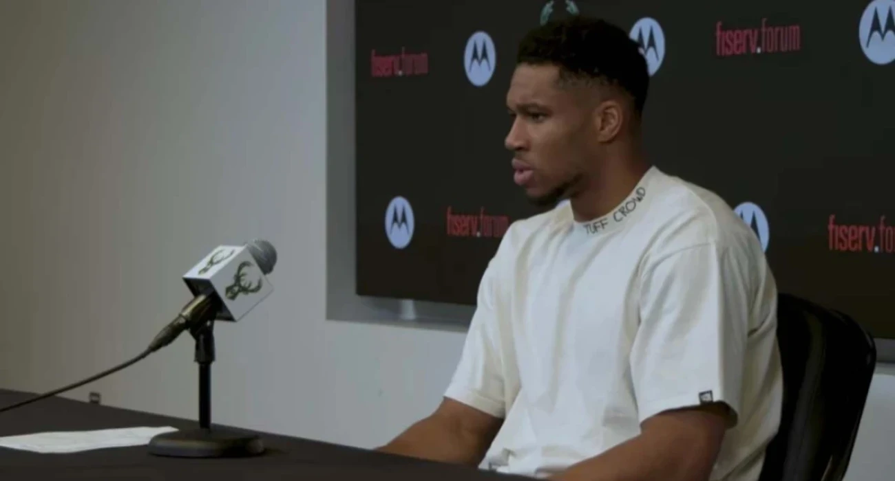 Ο Γιάννης Αντετοκούνμπο/printscreen