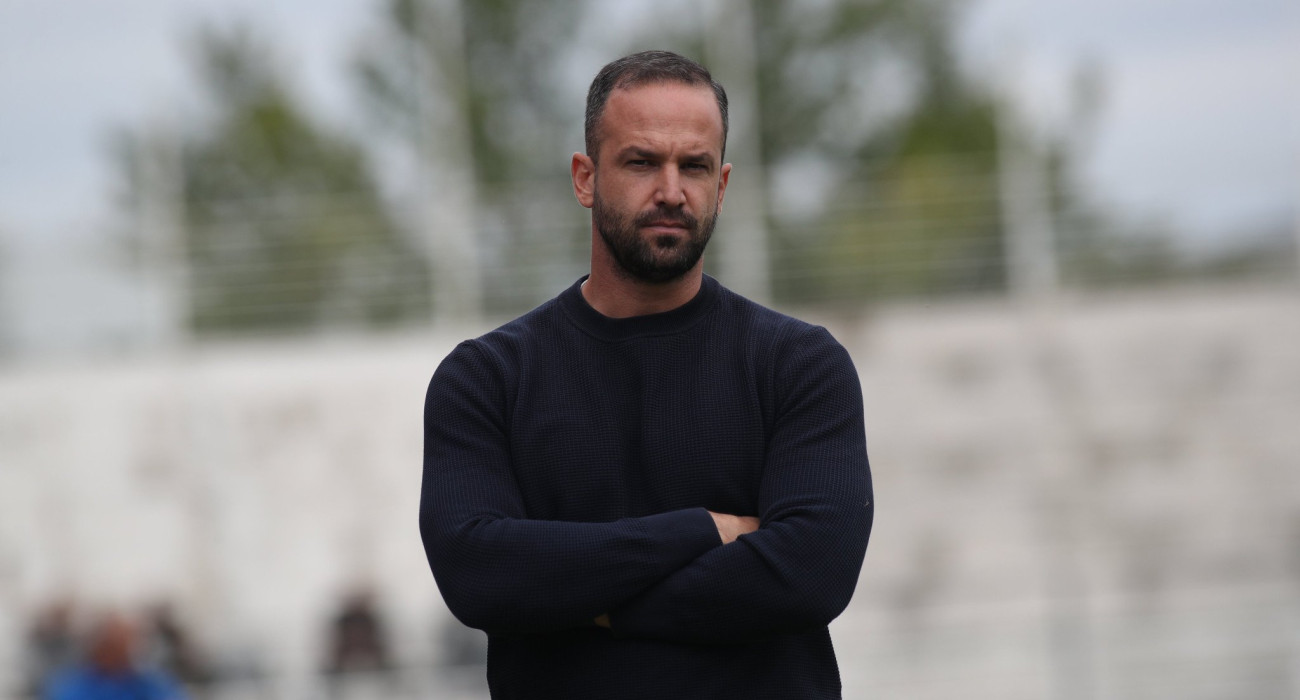 Ο προπονητής Γιάννης Αποστολίδης / Πηγή: Eurokinissi