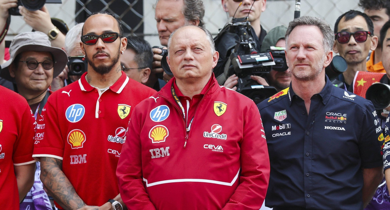 Ο Χάμιλτον, ο Βασέρ και ο Χόρνερ/ Πηγή: IMAGO / Every Second Media