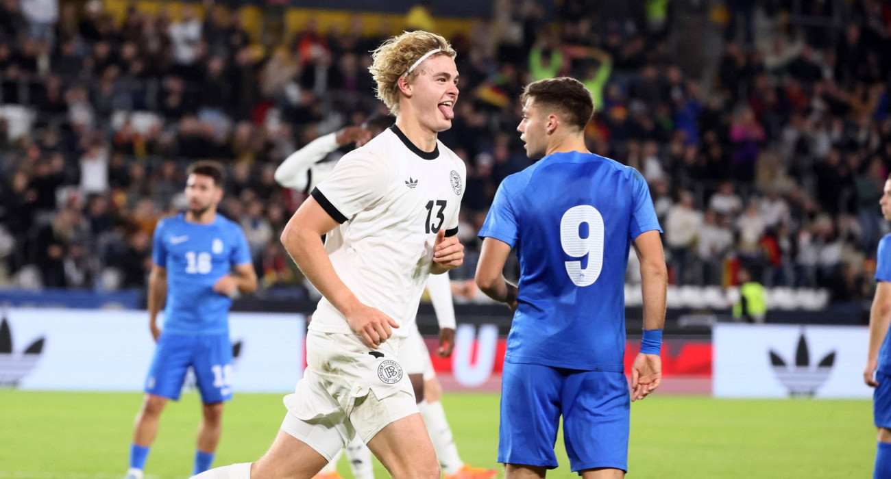 Ο Ρότε πανηγυρίζει στο Γερμανία-Ελλάδα / Πηγή: Imago