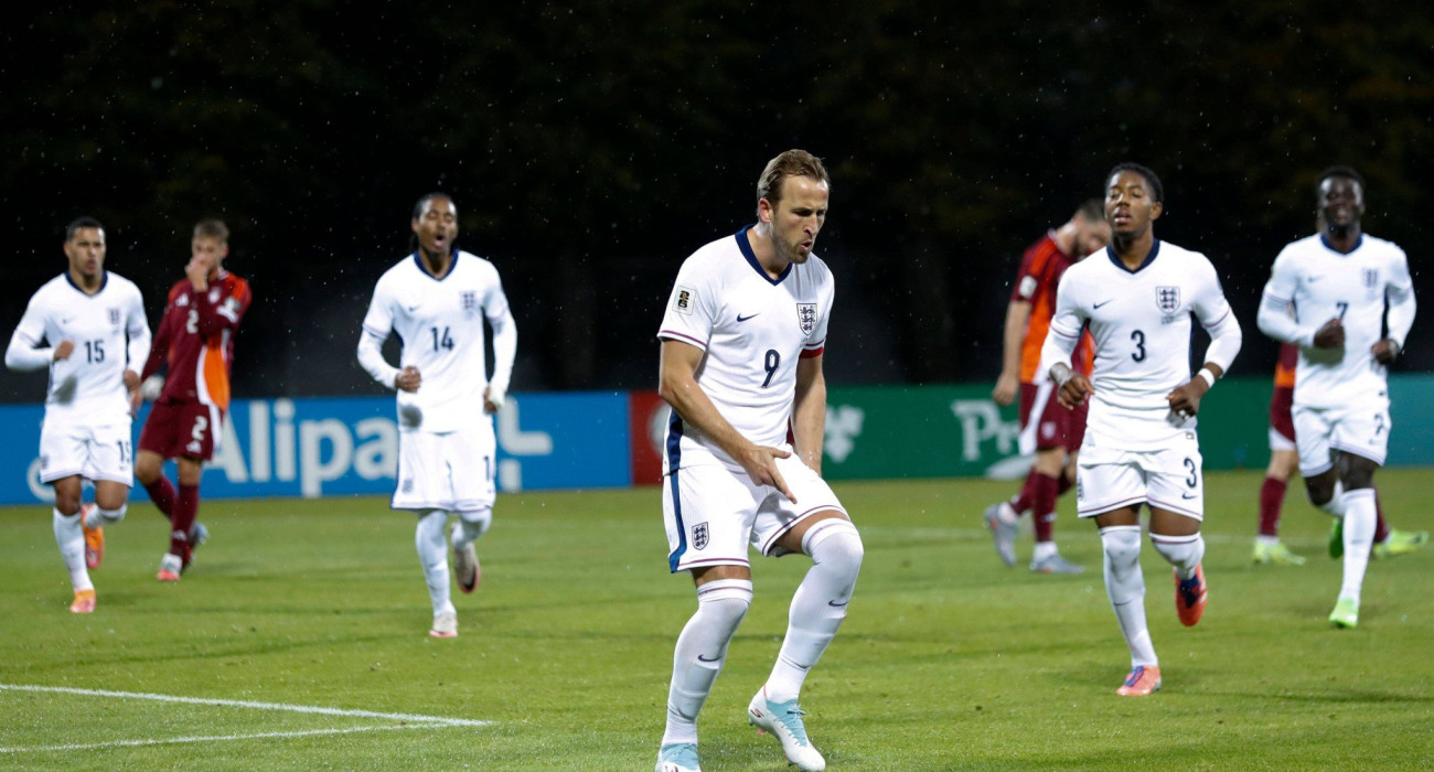 Ο Χάρι Κέιν πανηγυρίζει για την εθνική Αγγλίας / Πηγή: Imago