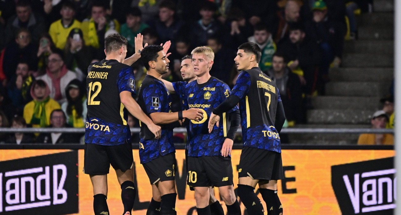 Οι παίκτες της Λιλ πανηγυρίζουν / Πηγή: Imago