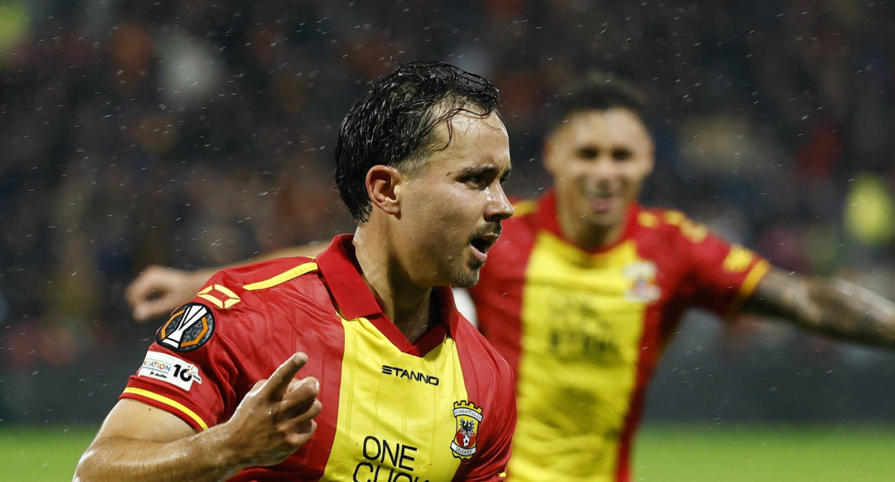 Οι παίκτες της Γκόου Αχέντ Ιγκλς παμηγυρίζουν / Πηγή: Imago