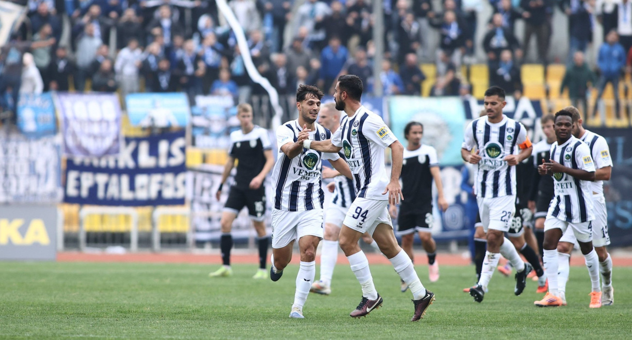 Οι πανηγυρισμοί του Ηρακλή / Πηγή: Eurokinissi