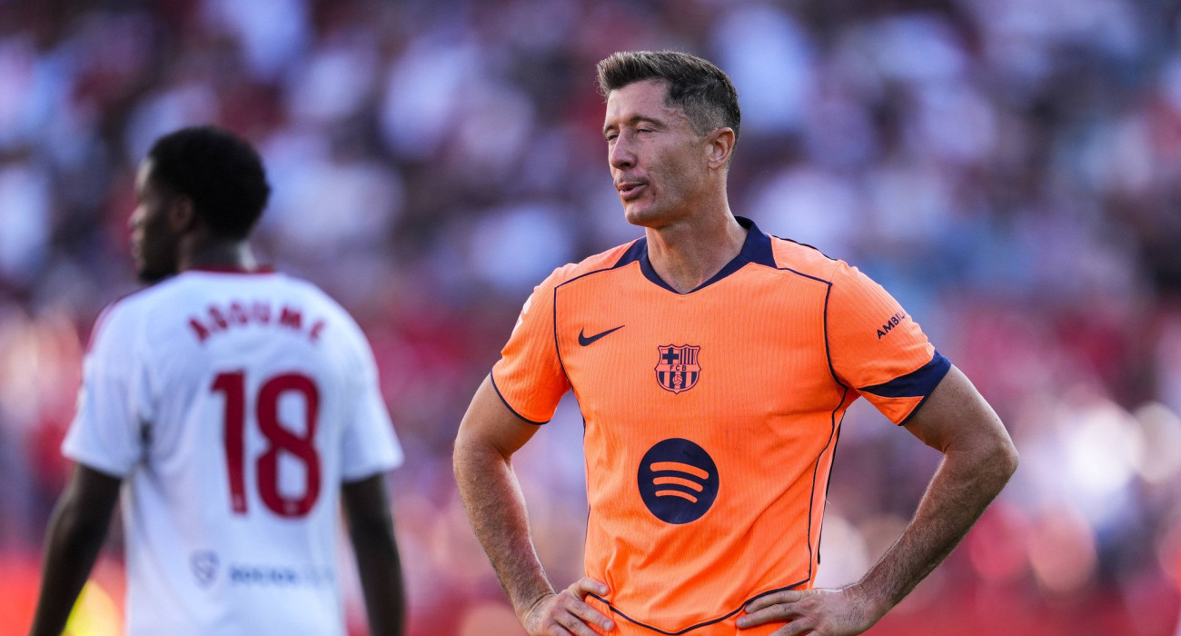 Ο Ρόμπερτ Λεβαντόφσκι με τη Μπαρτσελόνα / Πηγή: Imago