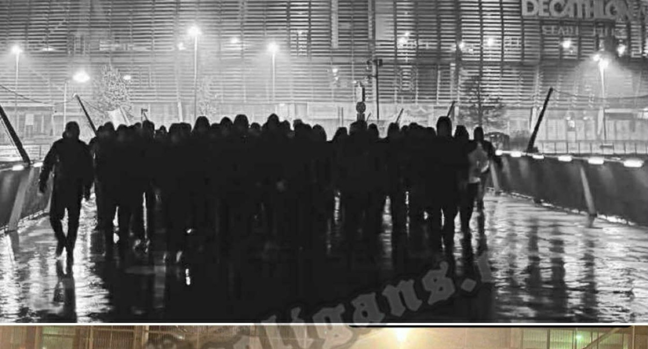 Τα επεισόδια μεταξύ οπαδών της Λιλ και του ΠΑΟΚ / Hooligans.cz