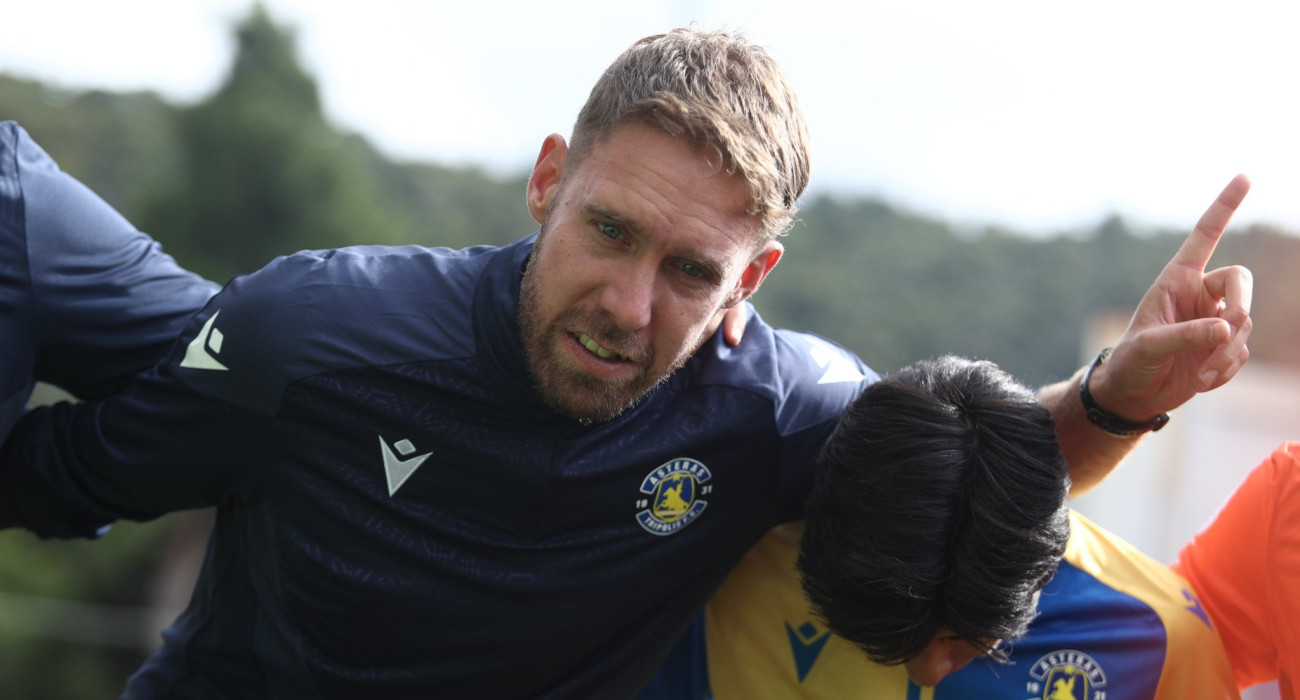 Ο προπονητής του Αστέρα Τρίπολης στο ποδόσφαιρο Γυναικών, Μάρτιν Μασάρικ / Πηγή: Eurokinissi