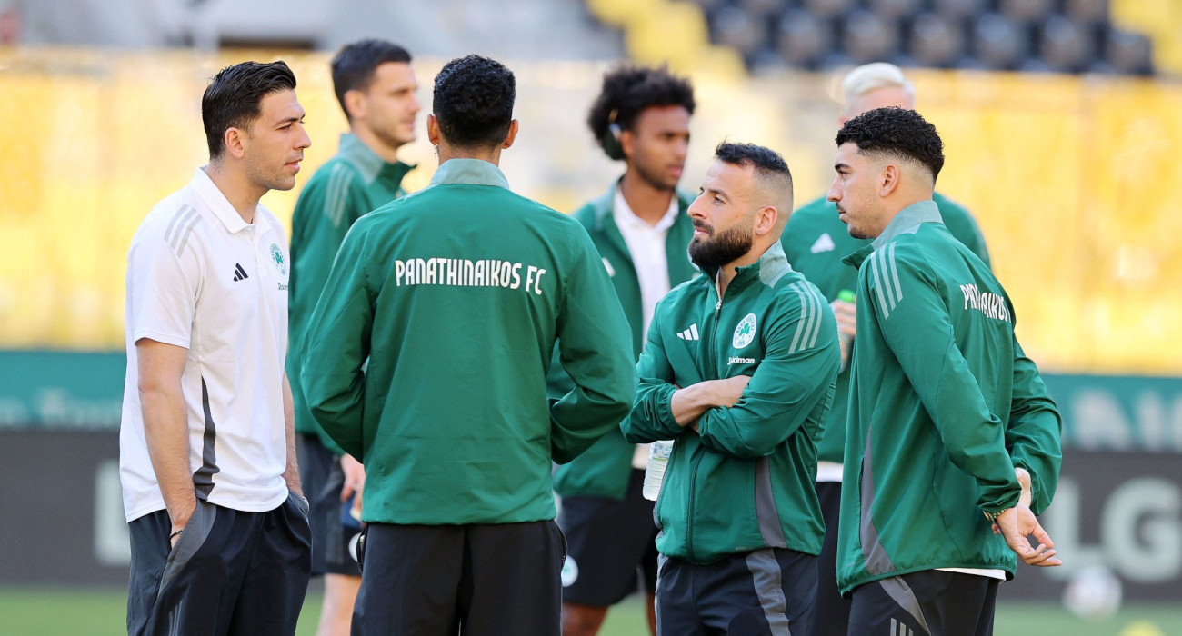 Ποδοσφαιριστές του Παναθηναϊκού /Πηγή: Eurokinissi