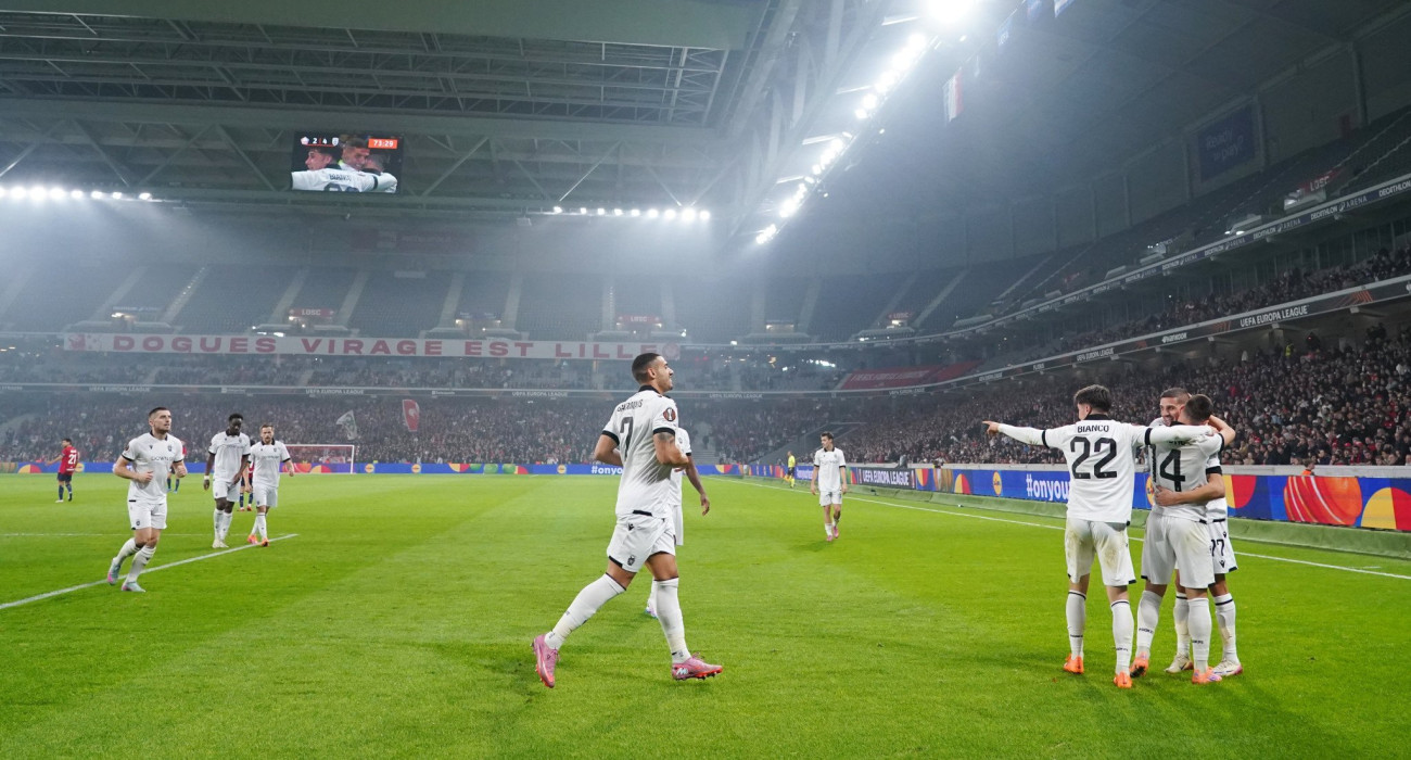 Οι ποδοσφαιριστές του ΠΑΟΚ πανηγυρίζουν / Πηγή: Intime