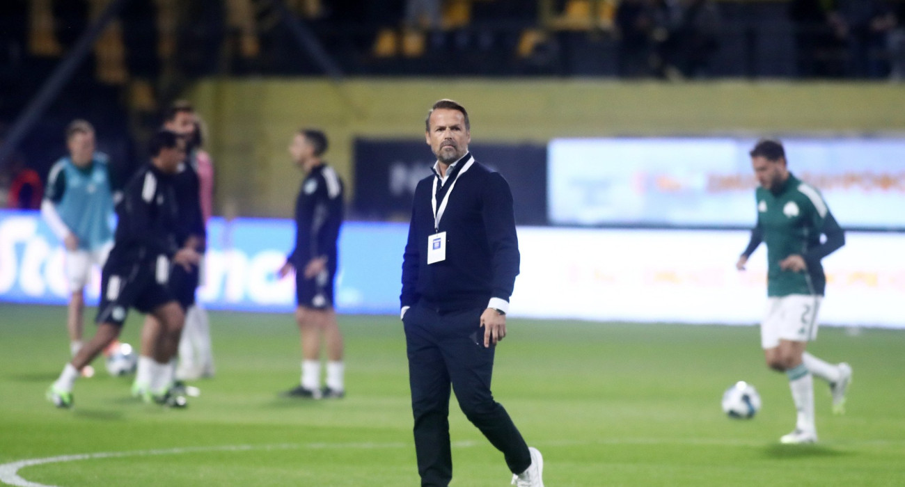 Ο Γιάννης Παπαδημητρίου στο Άρης-Παναθηναϊκός / Πηγή: Intime