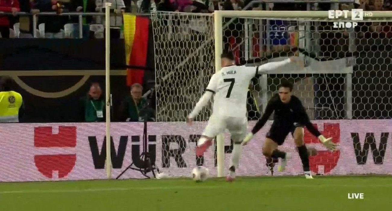 Η απόκρουση του Νίκου Μπότη / Screenshot