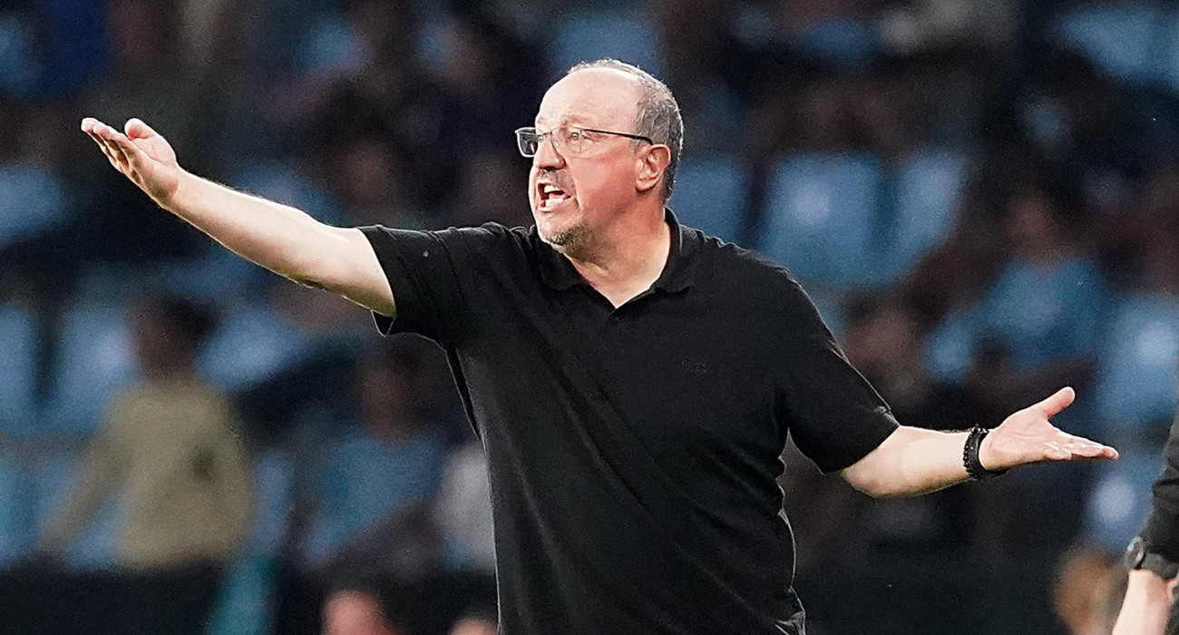 Ο Ράφα Μπενίτεθ την περίοδο που βρισκόταν στον πάγκο της Θέλτα / Πηγή: Imago