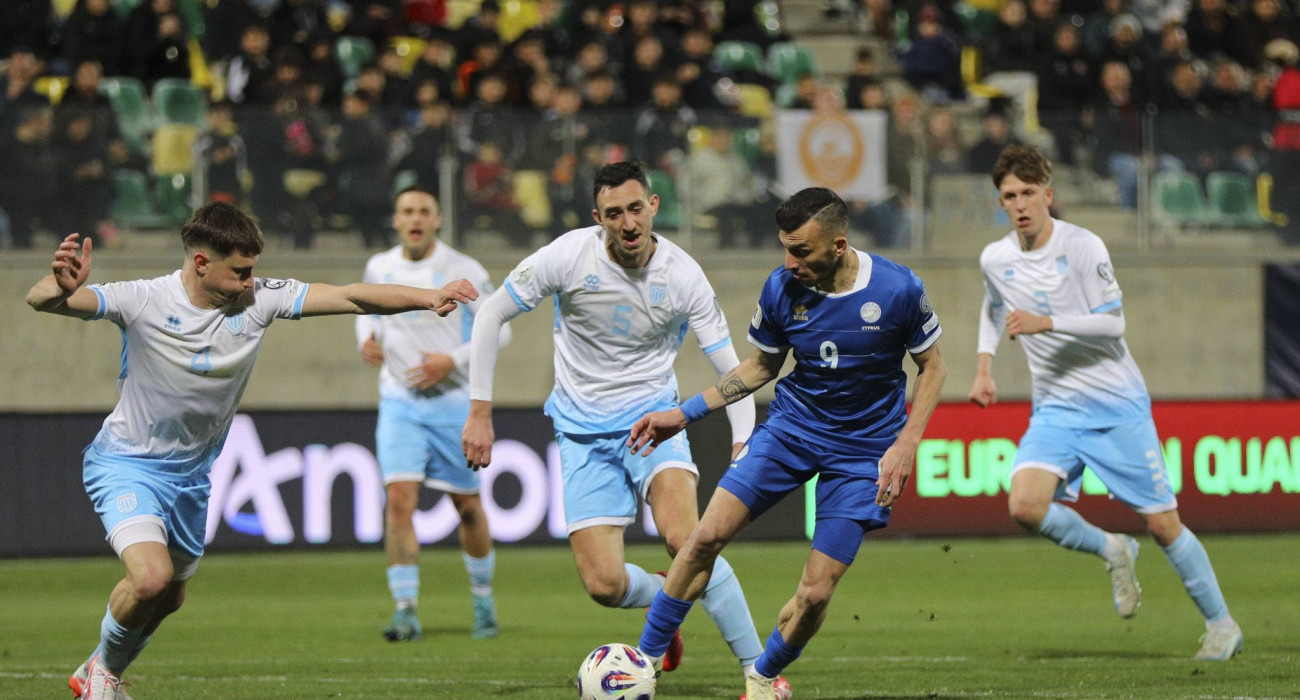 Ο Ιωάννης Πίττας στο Κύπρος-Σαν Μαρίνο / Πηγή: Imago