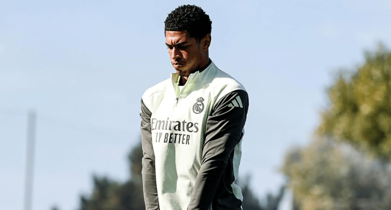 Ο Τζουντ Μπέλιγχαμ σε προπόνηση της Ρεάλ / Πηγή: realmadrid