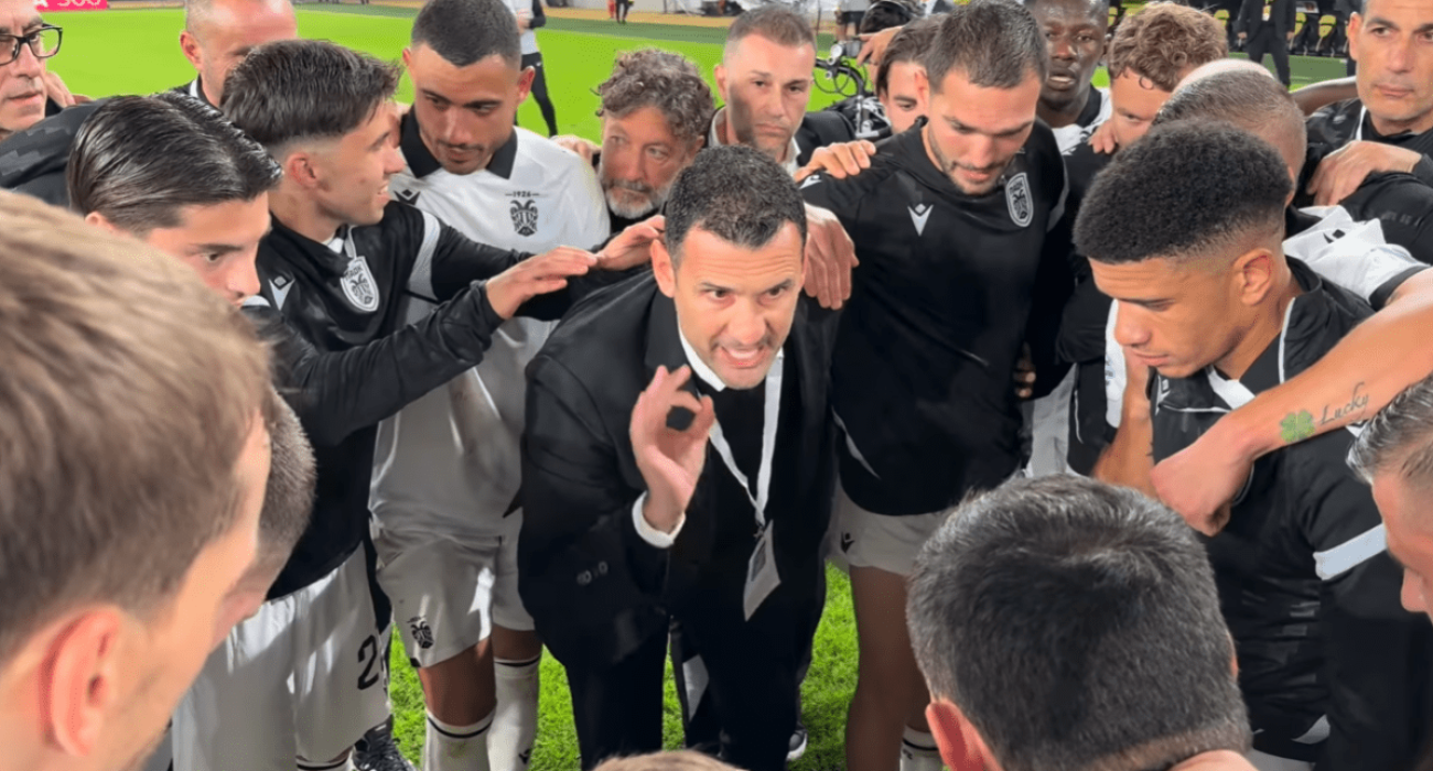 Ο τεχνικός διευθυντής του ΠΑΟΚ, Χρήστος Καρυπίδης / Screenshot