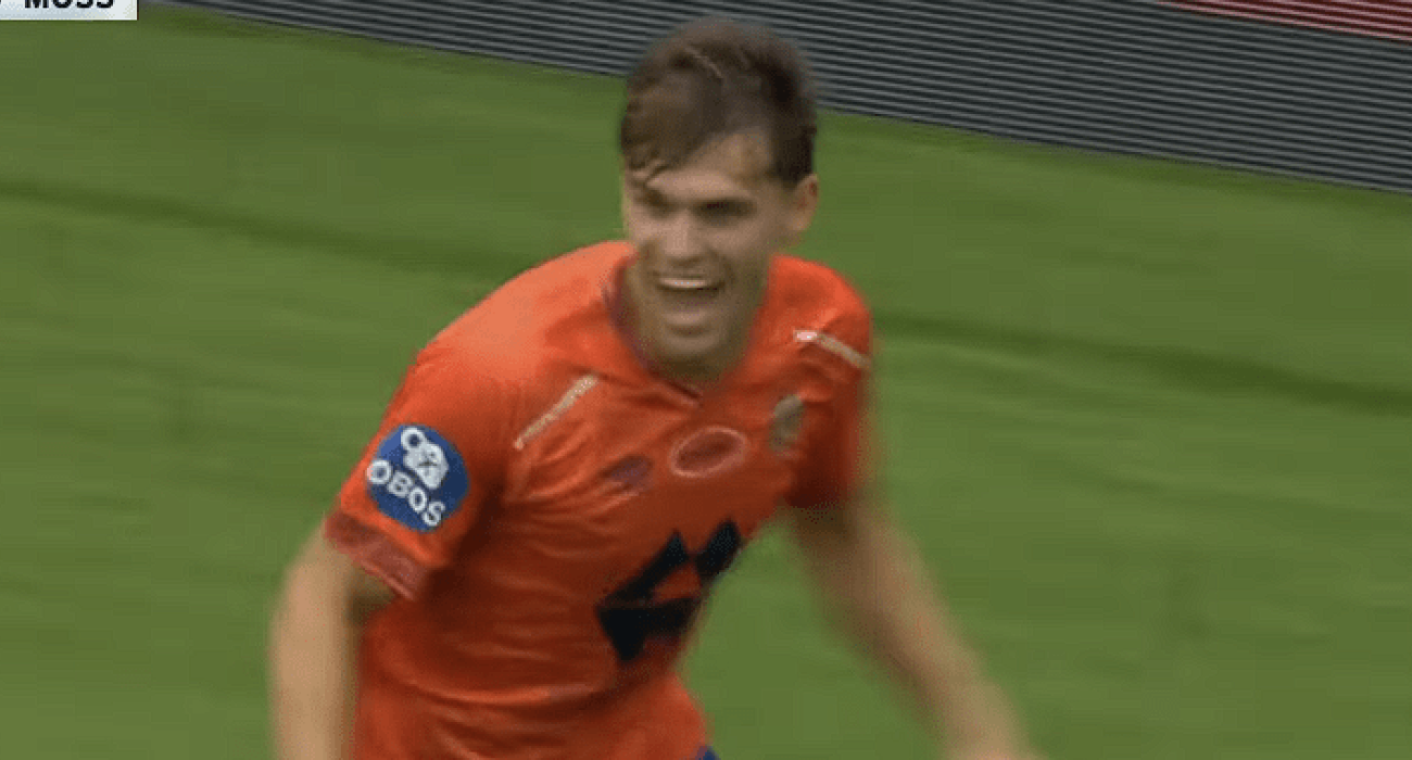 Παίκτης της Αάλεσουντ πανηγυρίζει / Πηγή: Printscreen