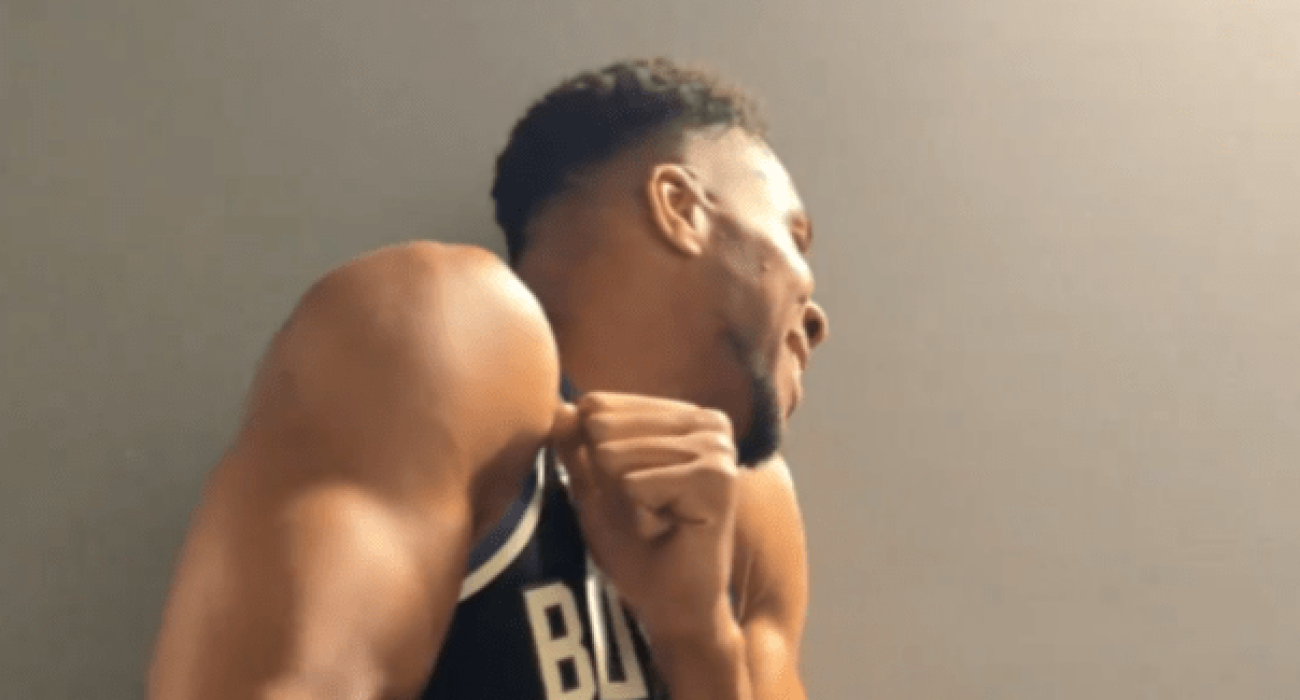 Ο Γιάννης Αντετοκούνμπο / Screenshot