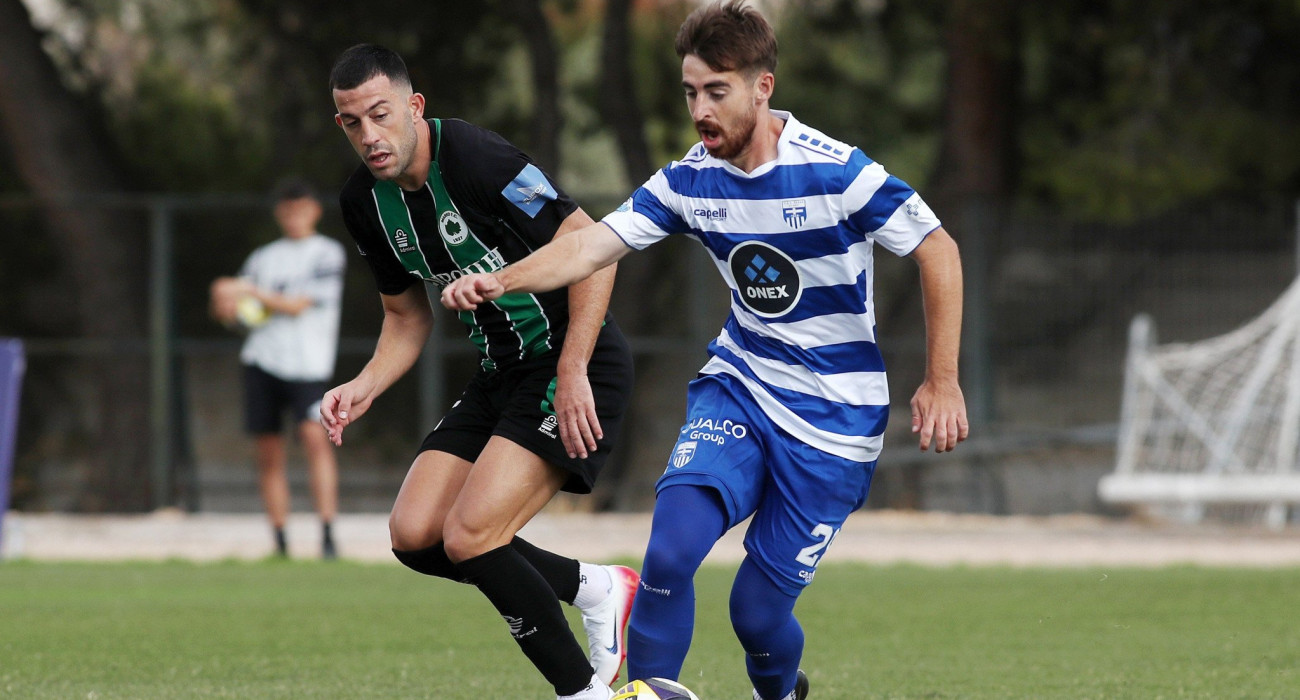 Στιγμιότυπο από την αναμέτρηση Μαρκό - Ελλάς Σύρου / Πηγή: Intime