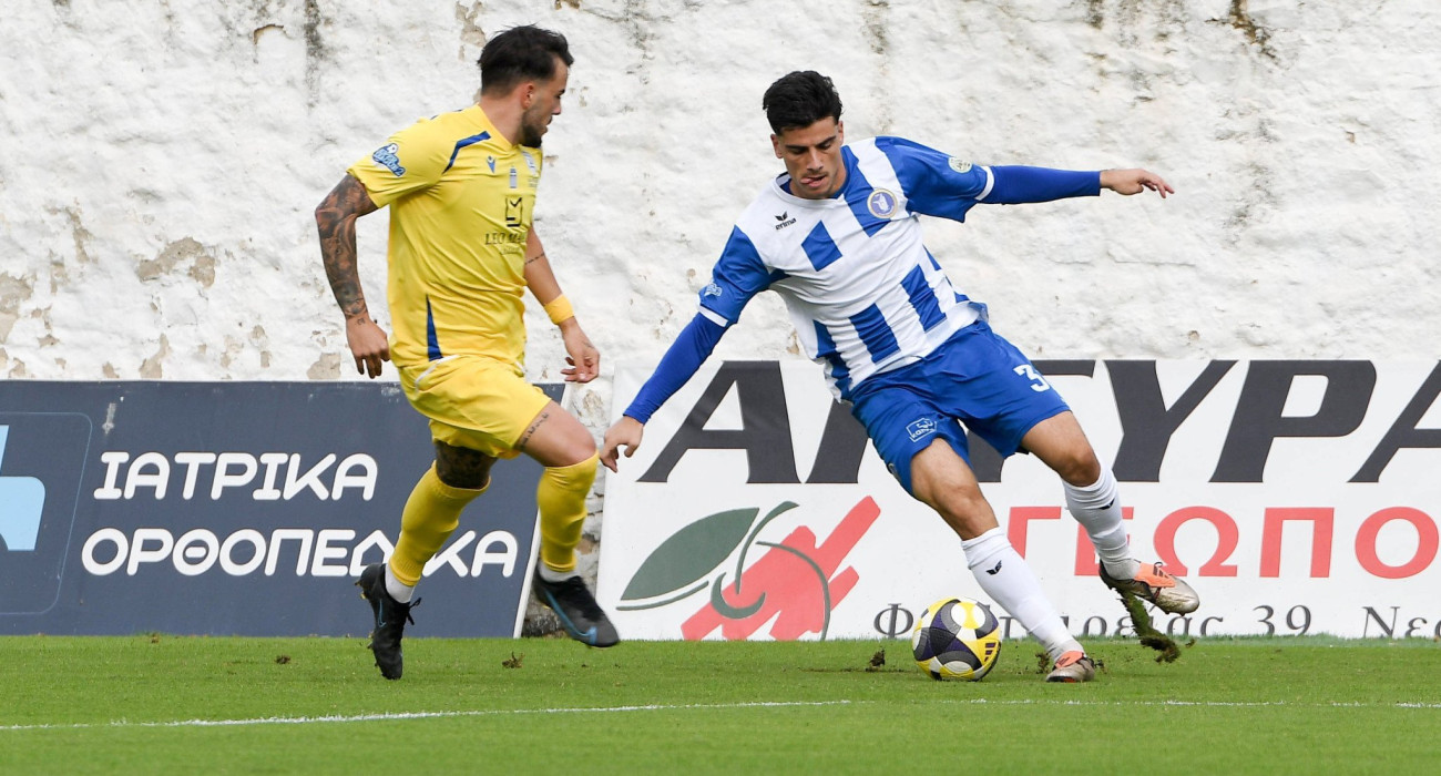 Στιγμιότυπο από την αναμέτρηση Νίκη Βόλου - Καβάλα / Πηγή: Intime