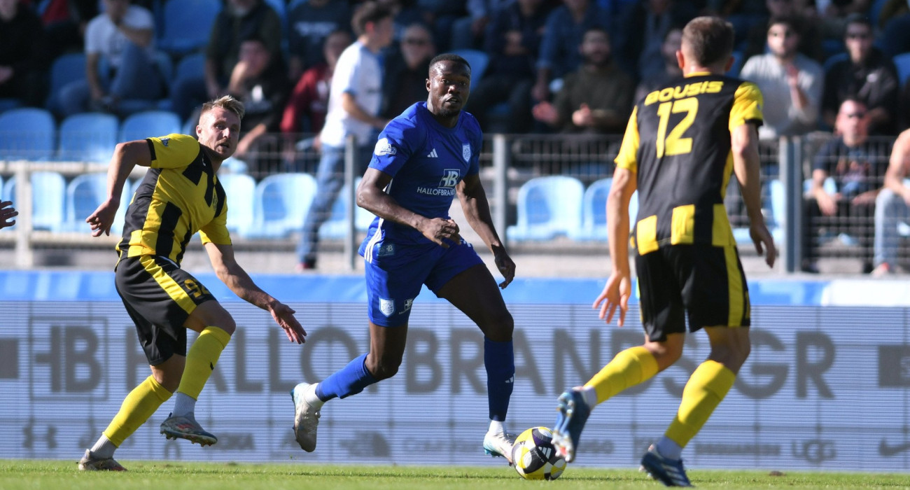 Στιγμιότυπο από την αναμέτρηση ΠΑΣ Γιάννινα - Αναγέννηση Καρδίτσας / Πηγή: Eurokinissi