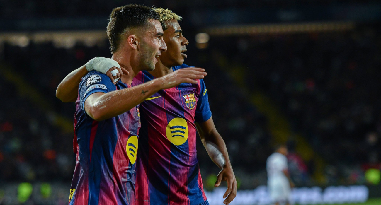 Ο Φεράν Τόρες με τον Λαμίν Γιαμάλ / Πηγή: Imago